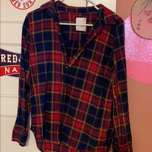 NWOT Flannel shirt.